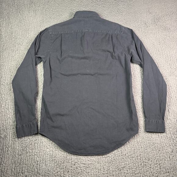 Polo Ralph Lauren Shirt Mens S Dark Gray Military Type 1 Flap Pockets Work NEW - Picture 7 of 10
